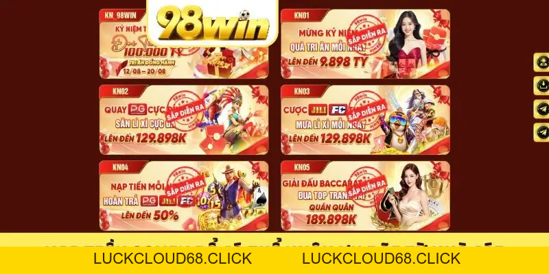 Nạp Tiền 98WIN Trong 2 Phút Qua Ngân Hàng, USDT, Thẻ Cào